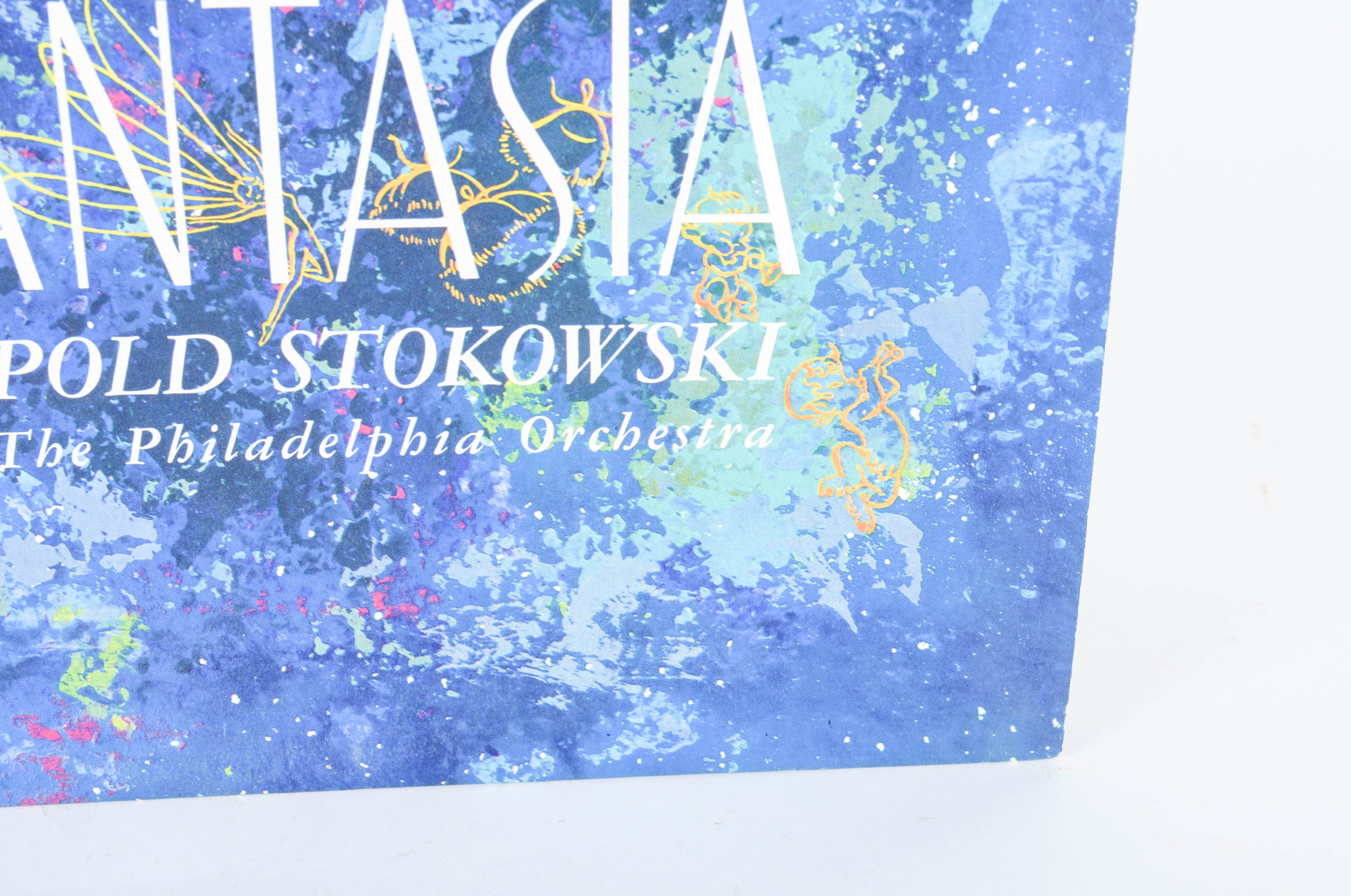 Walt Disney "Fantasia" Book and LP With Philadelphia Orchestra