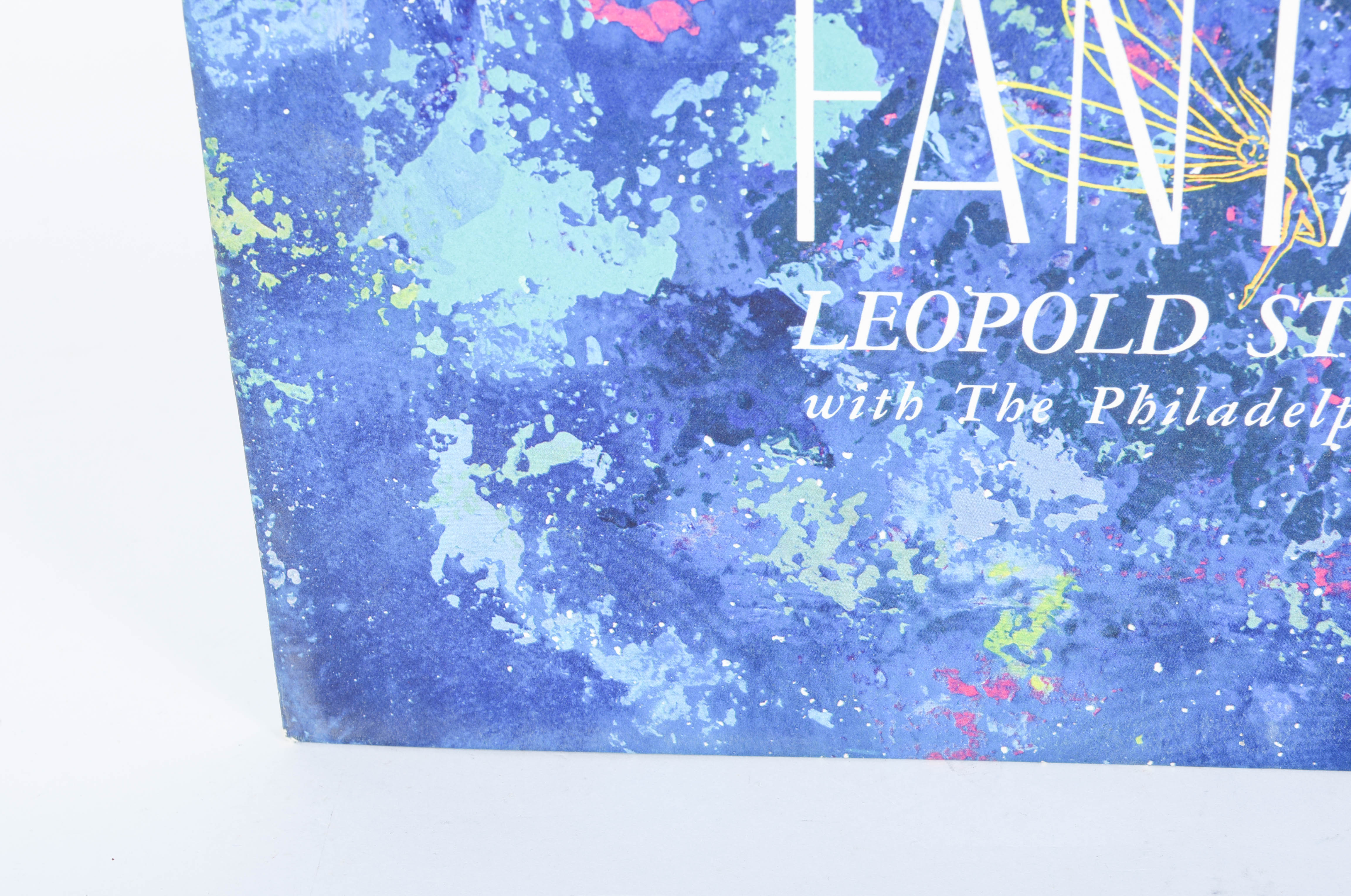 Walt Disney "Fantasia" Book and LP With Philadelphia Orchestra