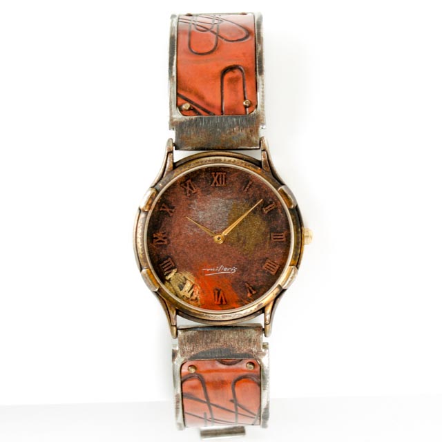 Signed Limited Edition Eduardo Milieris Watchcraft Watch