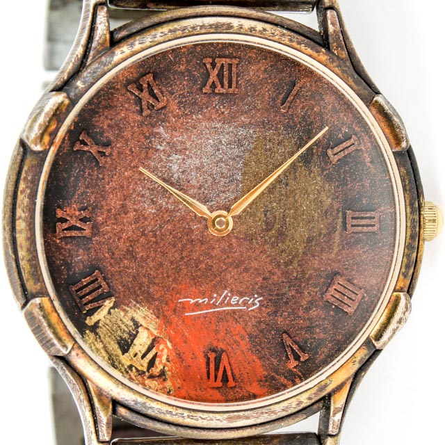 Signed Limited Edition Eduardo Milieris Watchcraft Watch