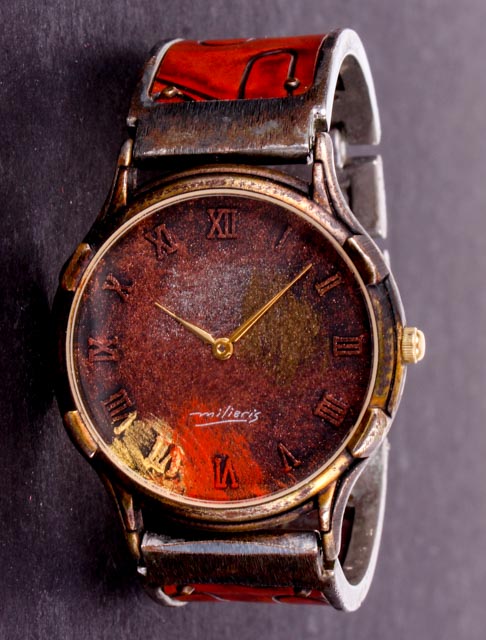 Signed Limited Edition Eduardo Milieris Watchcraft Watch