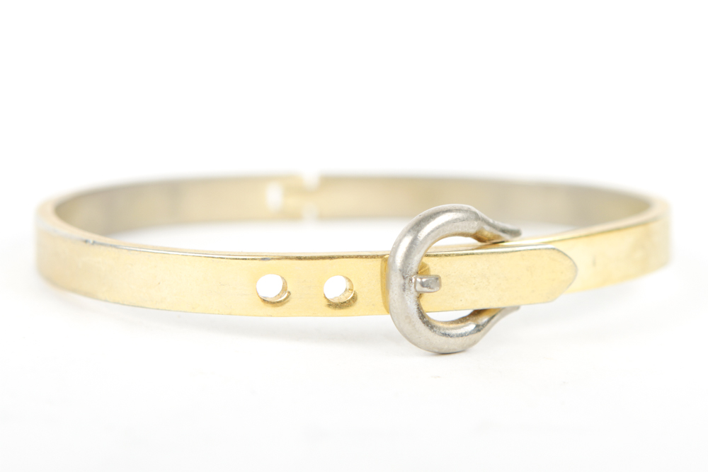 Brass Belt Bracelet