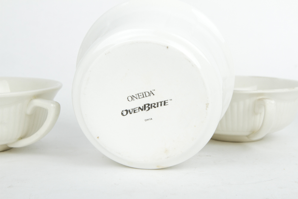 Assorted White China