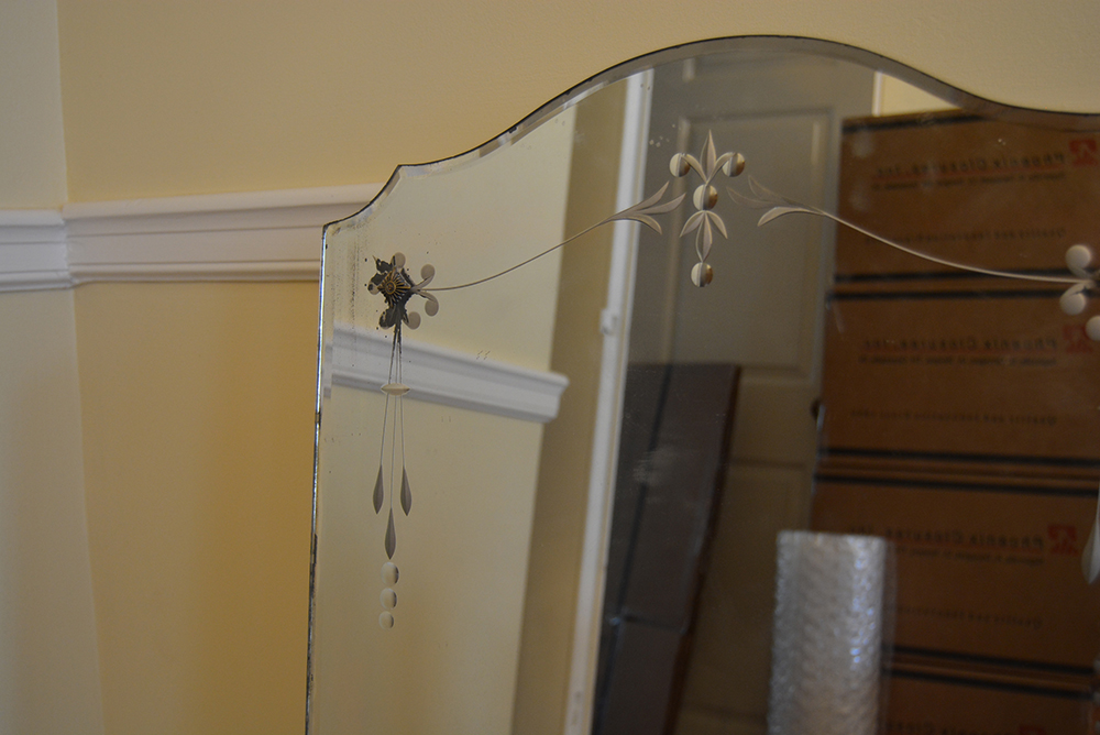 Vintage Medicine Cabinet with Mirrored Front