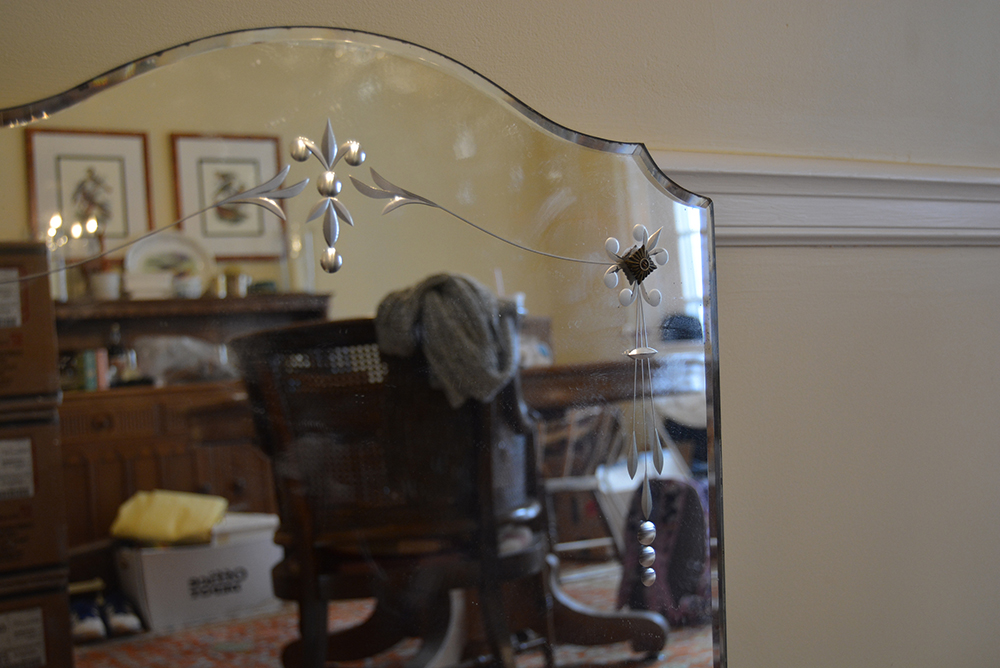 Vintage Medicine Cabinet with Mirrored Front