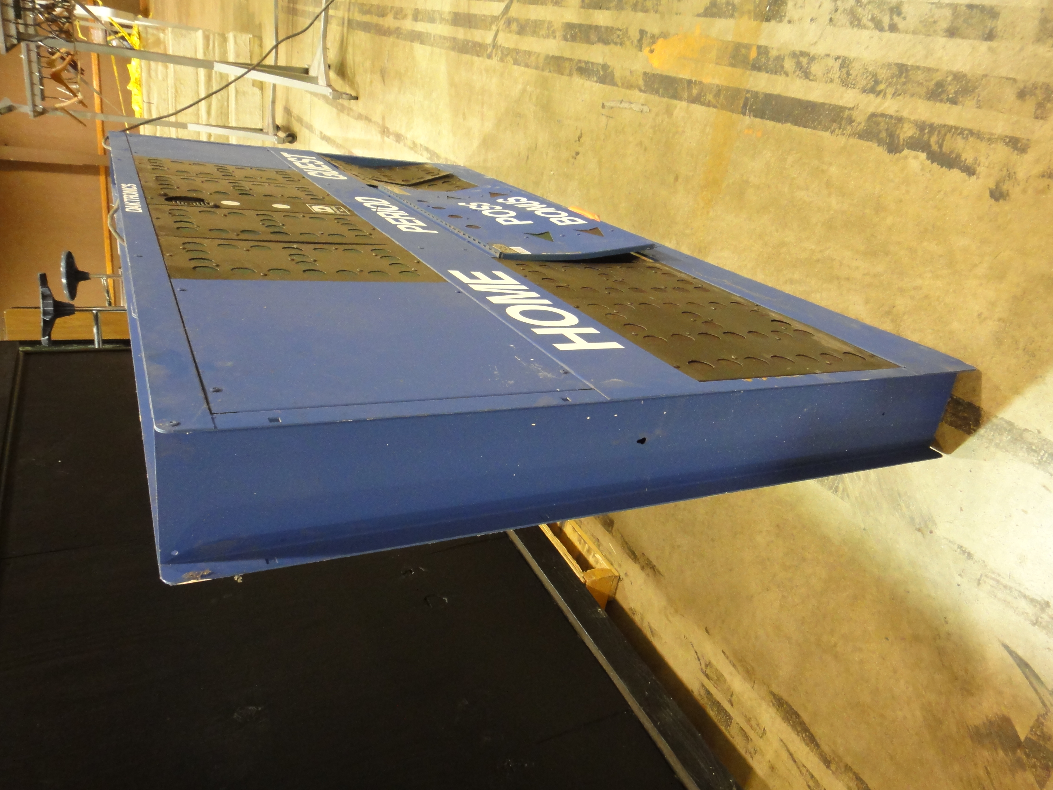 Two Daktronics Hockey Score Boards and Daktronics Console