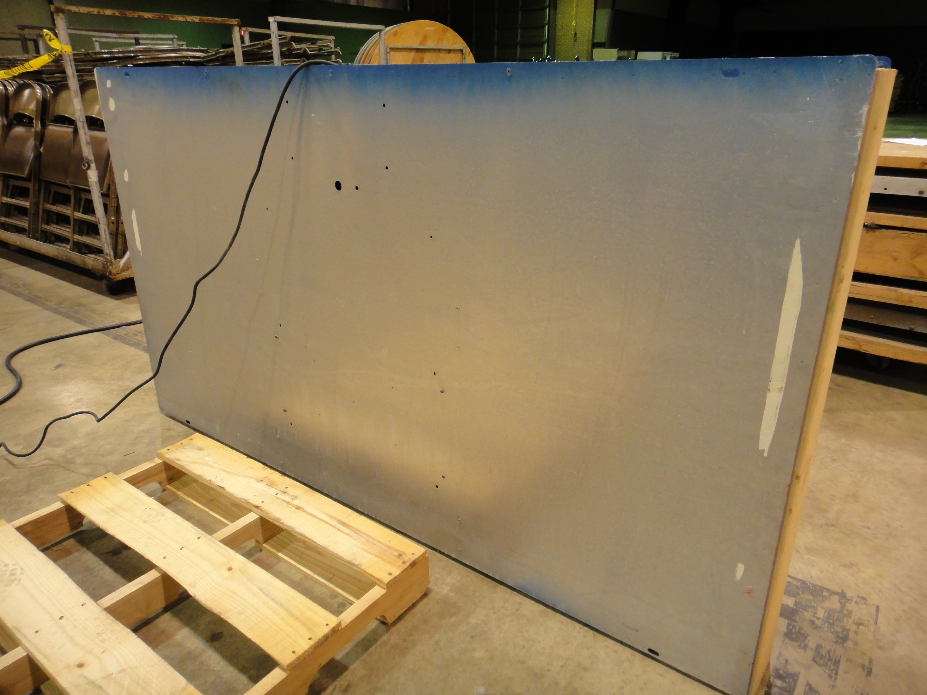 Two Daktronics Hockey Score Boards and Daktronics Console