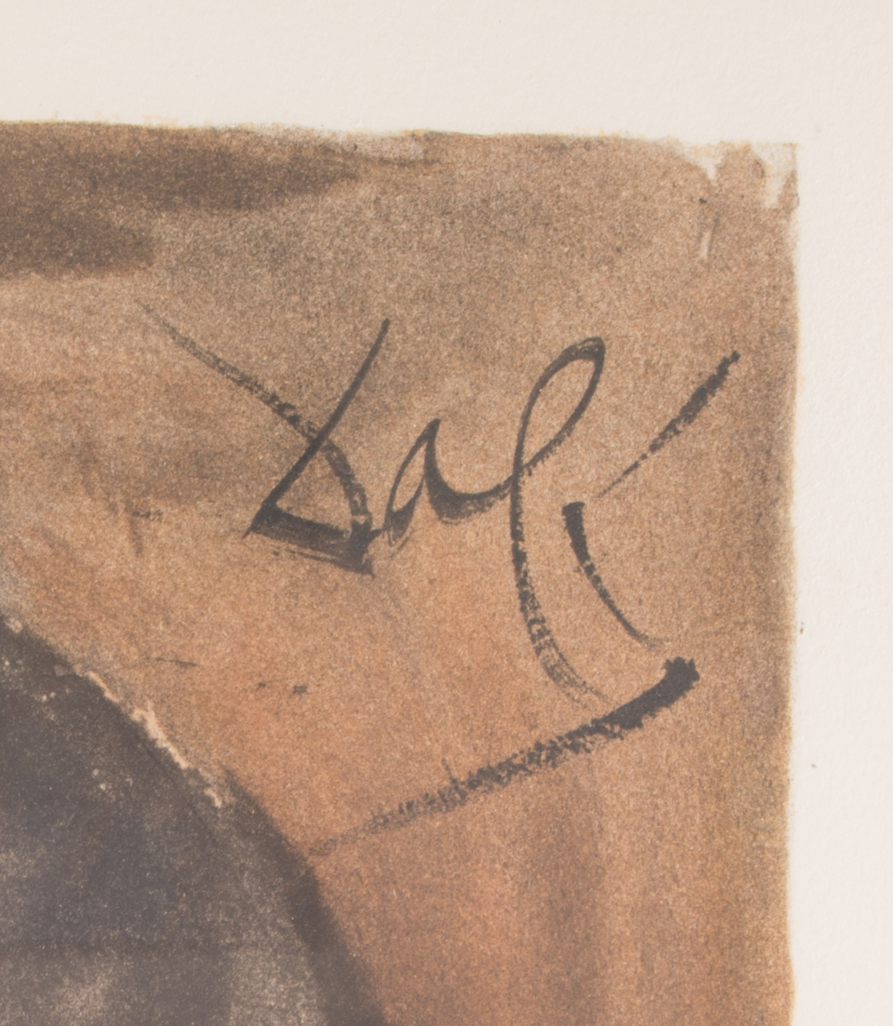 Signed Dali "Portrait of the Bullfighter Hero, Escamillo"