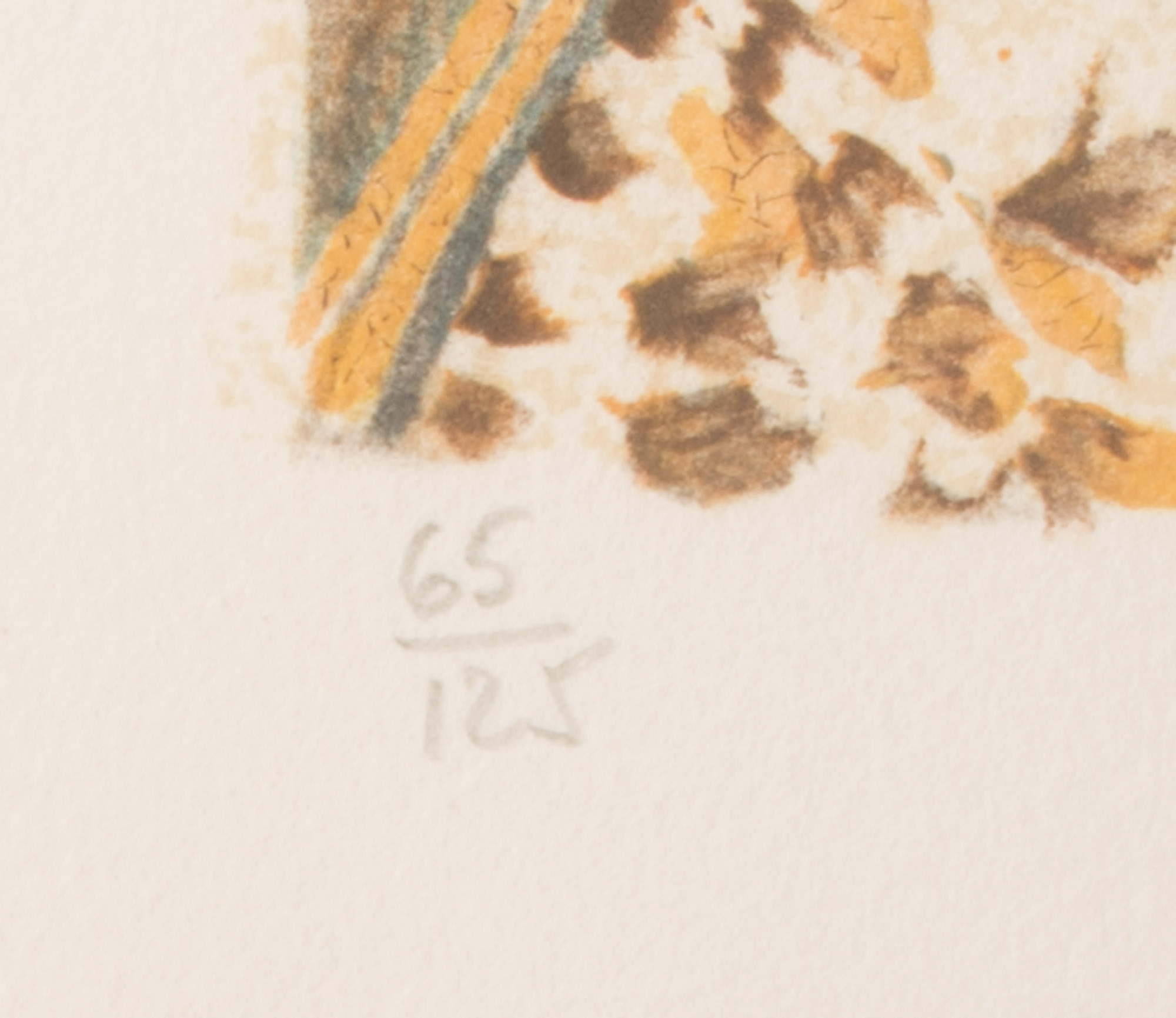 Signed Dali "Portrait of the Bullfighter Hero, Escamillo"