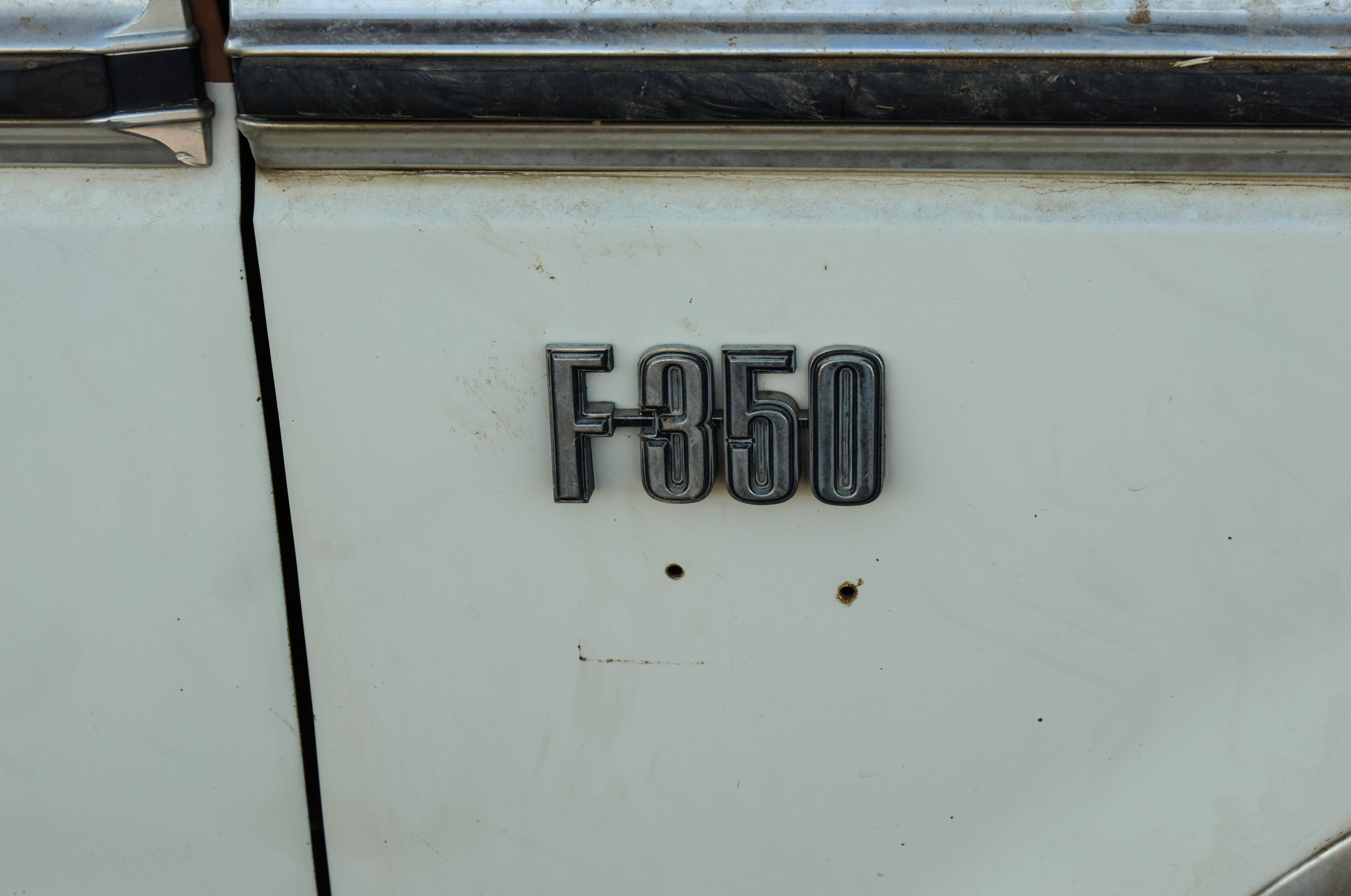 1973 Ford F350 Pickup and 1978 Mitchell Over-Cab Camper