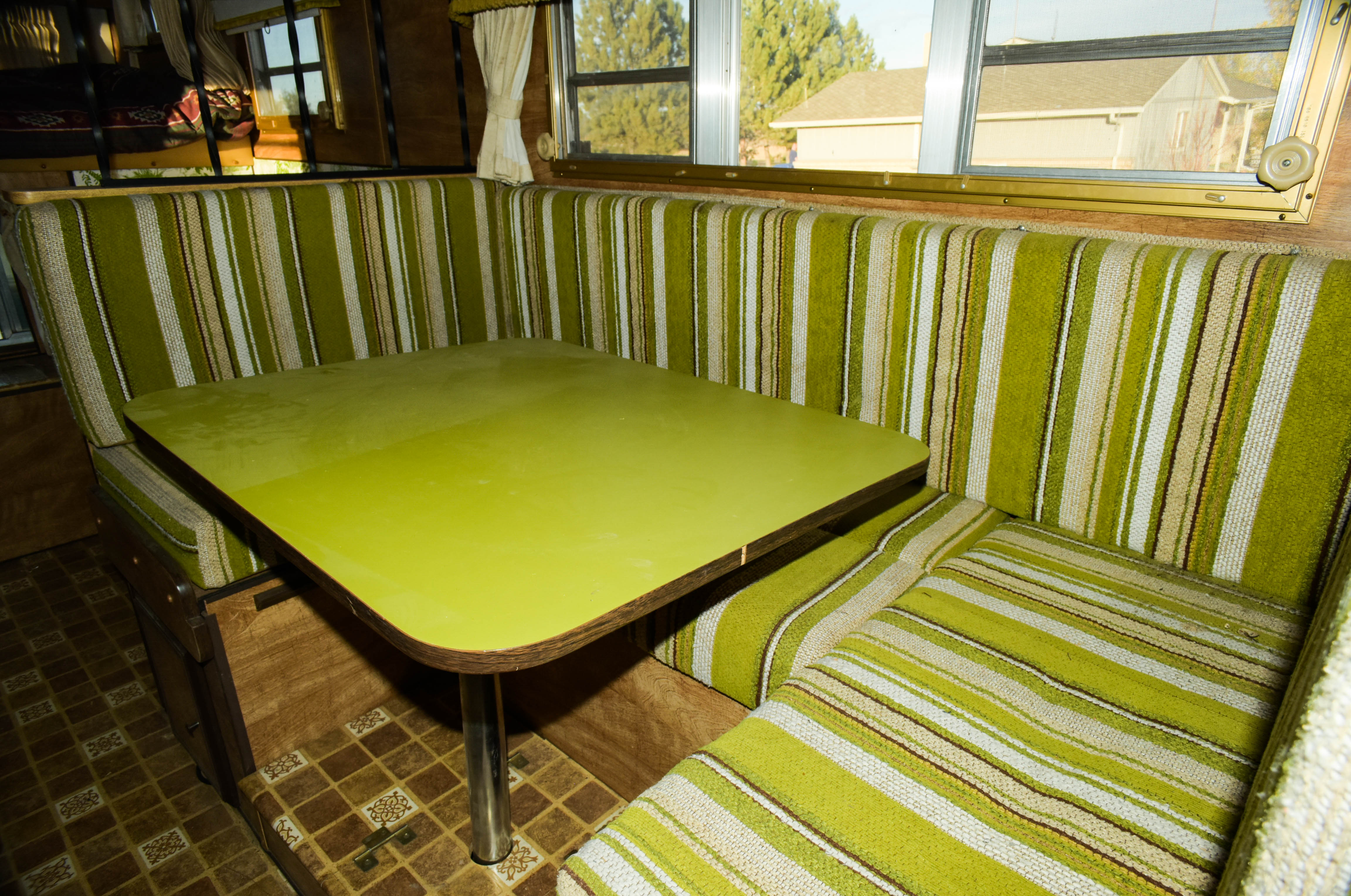 1973 Ford F350 Pickup and 1978 Mitchell Over-Cab Camper