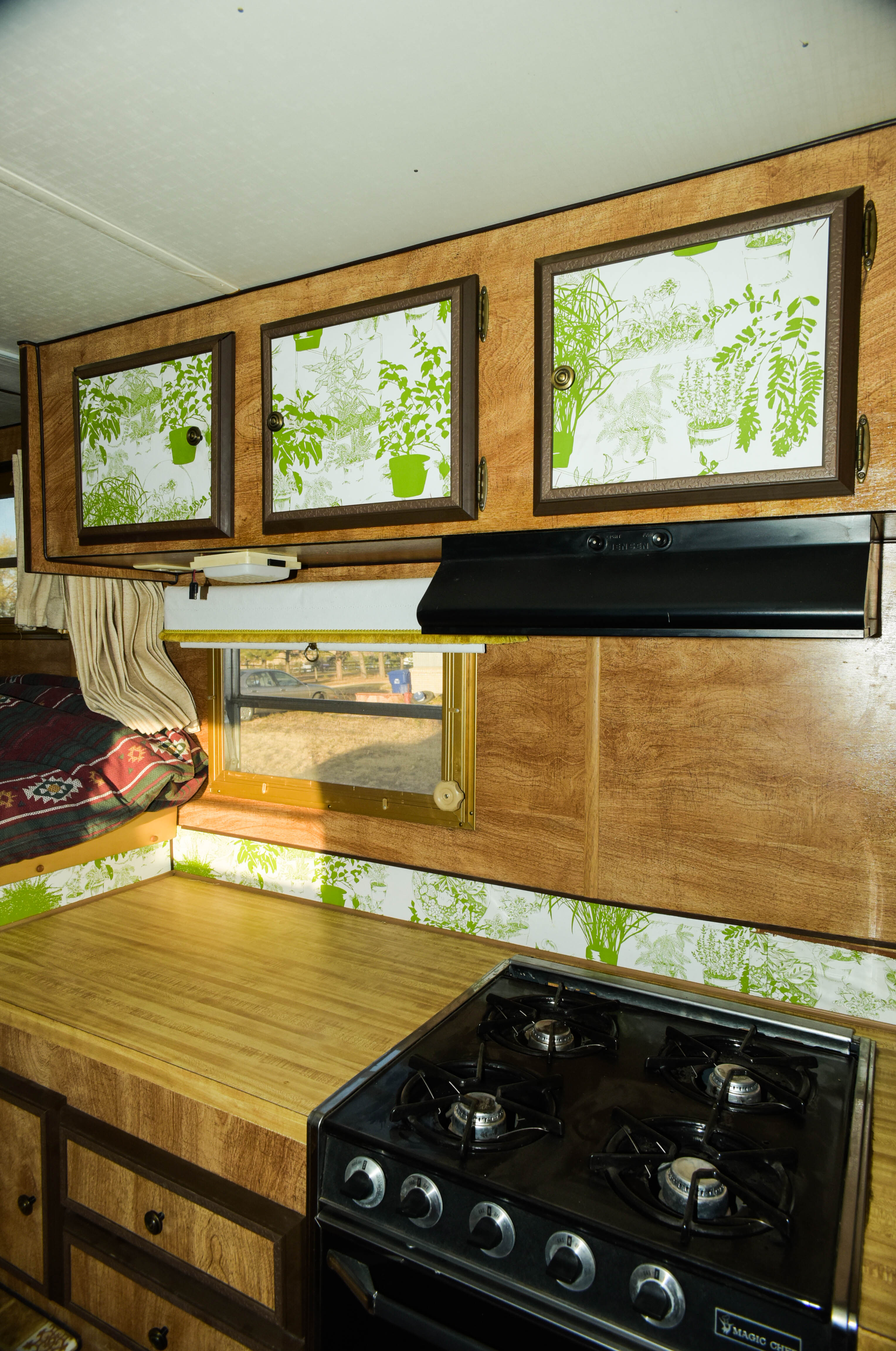 1973 Ford F350 Pickup and 1978 Mitchell Over-Cab Camper