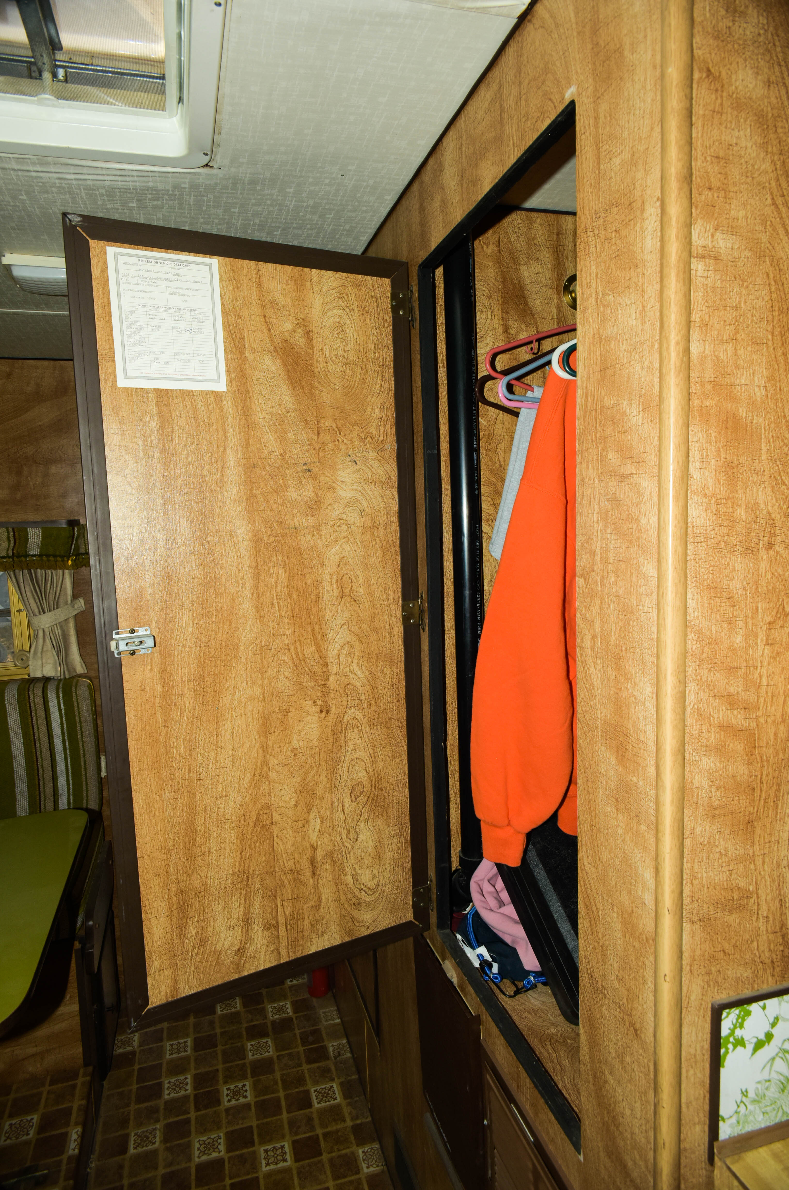 1973 Ford F350 Pickup and 1978 Mitchell Over-Cab Camper