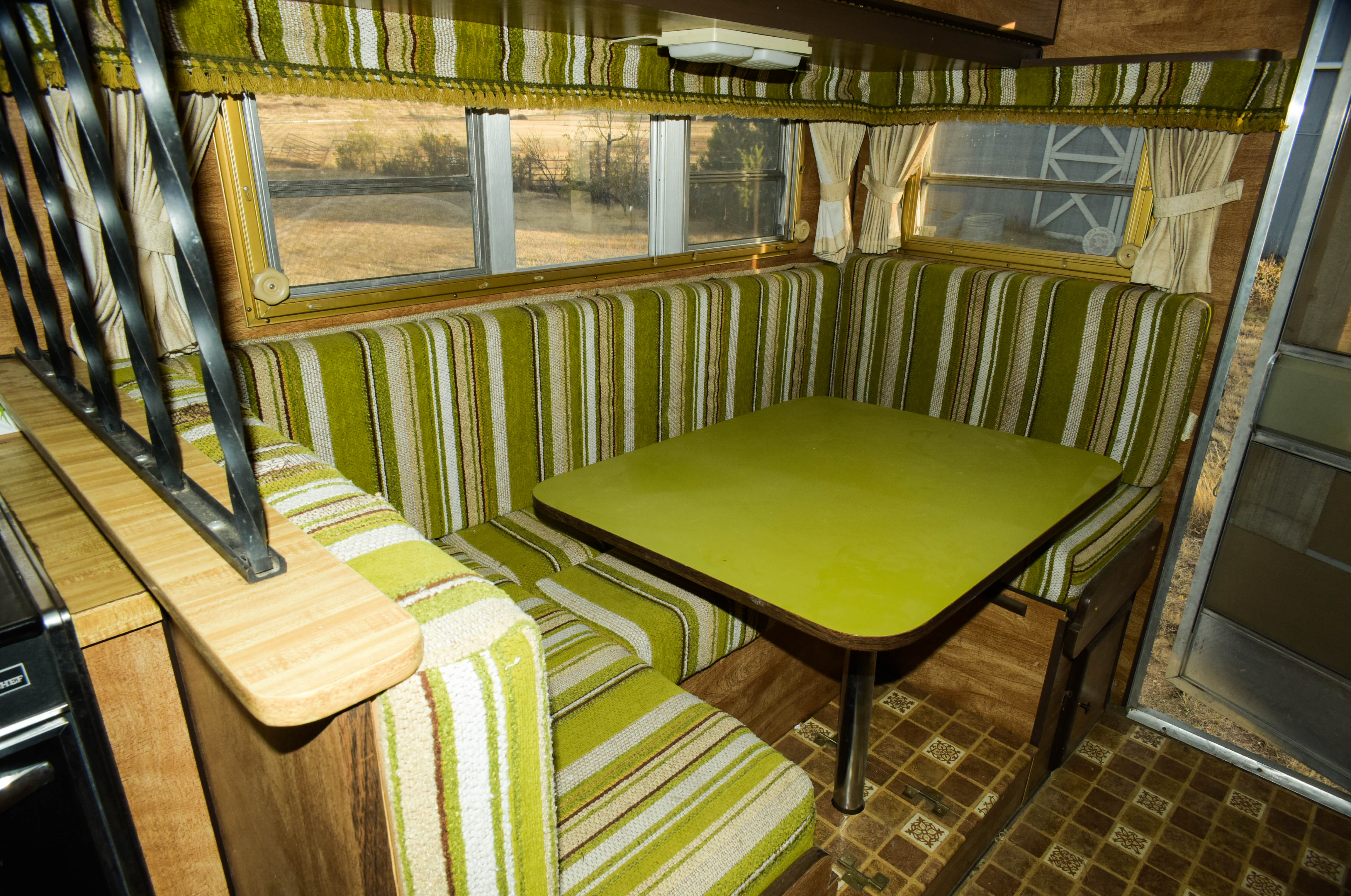 1973 Ford F350 Pickup and 1978 Mitchell Over-Cab Camper