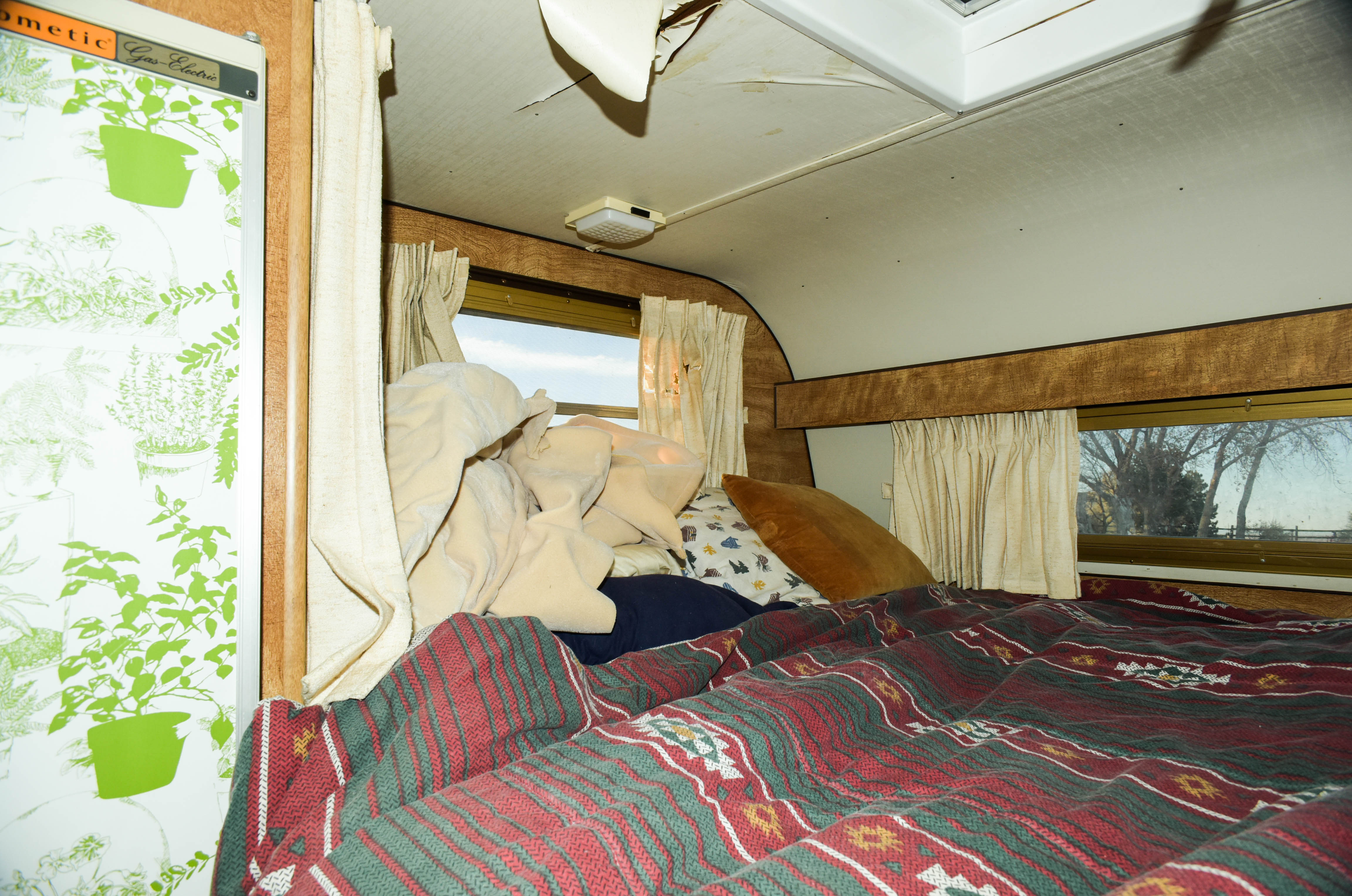 1973 Ford F350 Pickup and 1978 Mitchell Over-Cab Camper