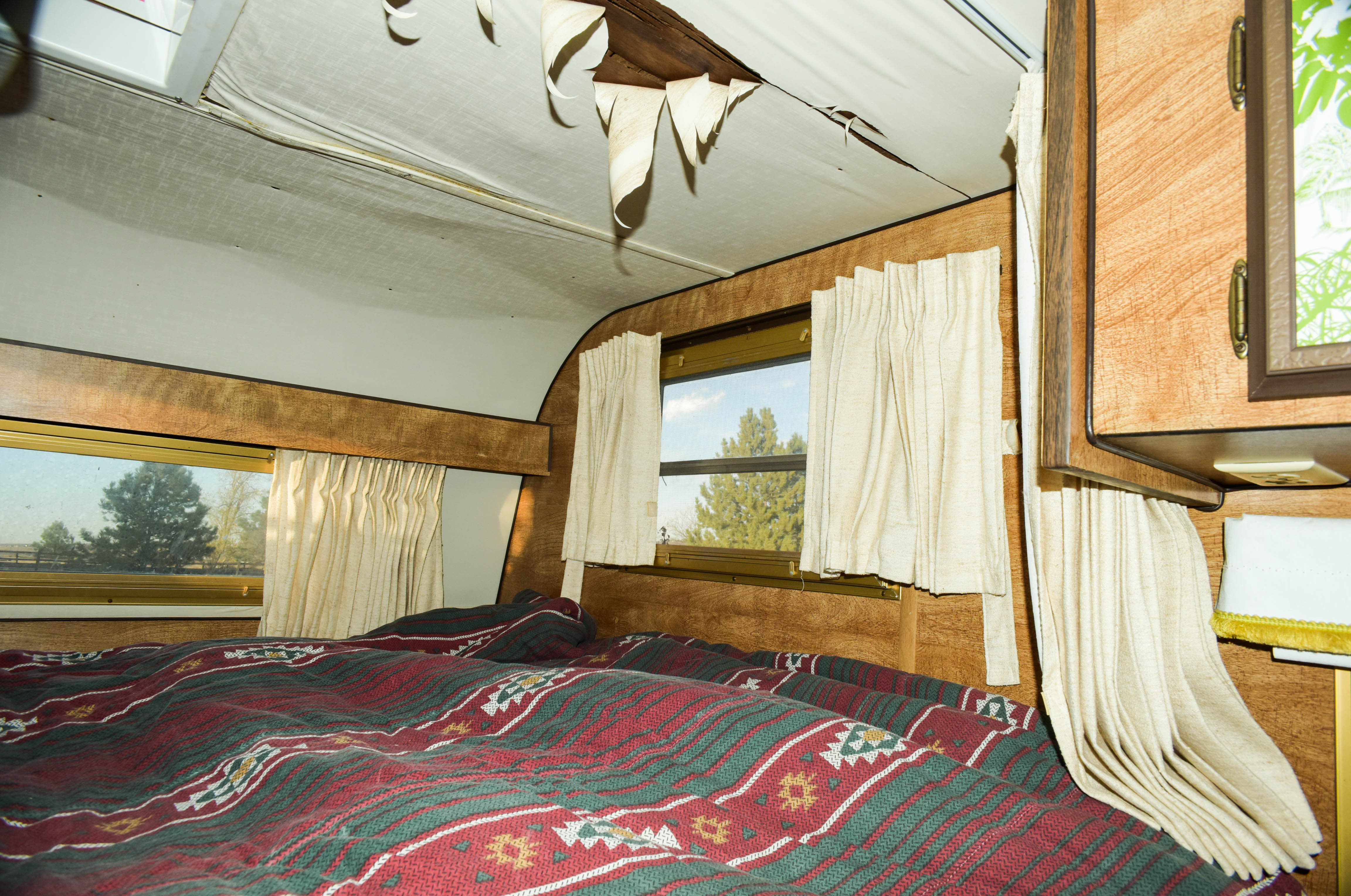 1973 Ford F350 Pickup and 1978 Mitchell Over-Cab Camper