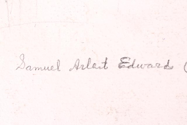 Antique Pair of Samuel Arlent Edwards Mezzotint Prints