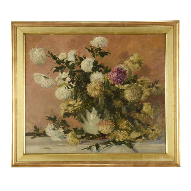 Thomas Corwin Lindsay Original Oil on Board