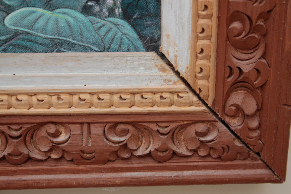 Nyoman Gorim Oil Painting of Penestanan, Bali