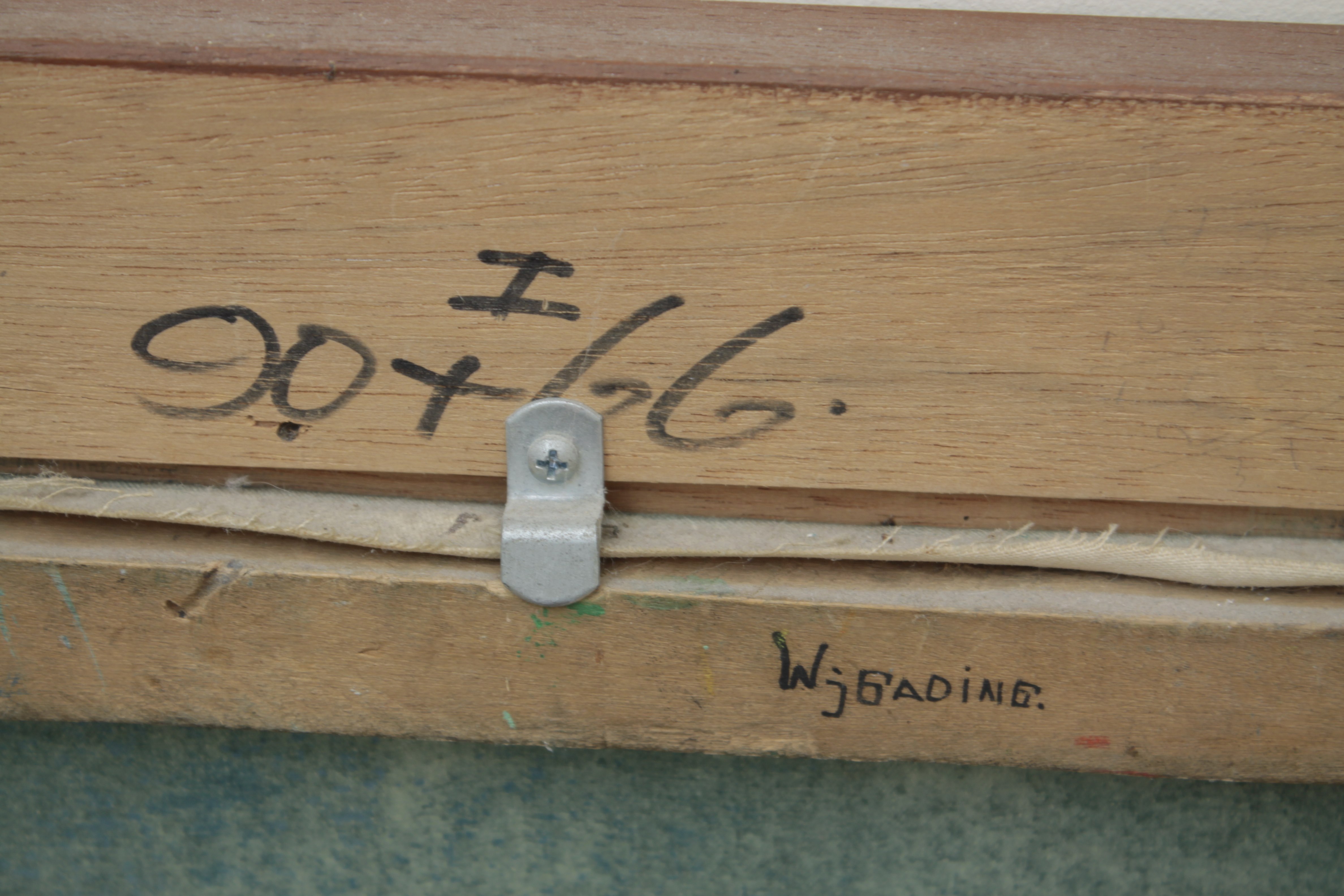 Nyoman Gorim Oil Painting of Penestanan, Bali