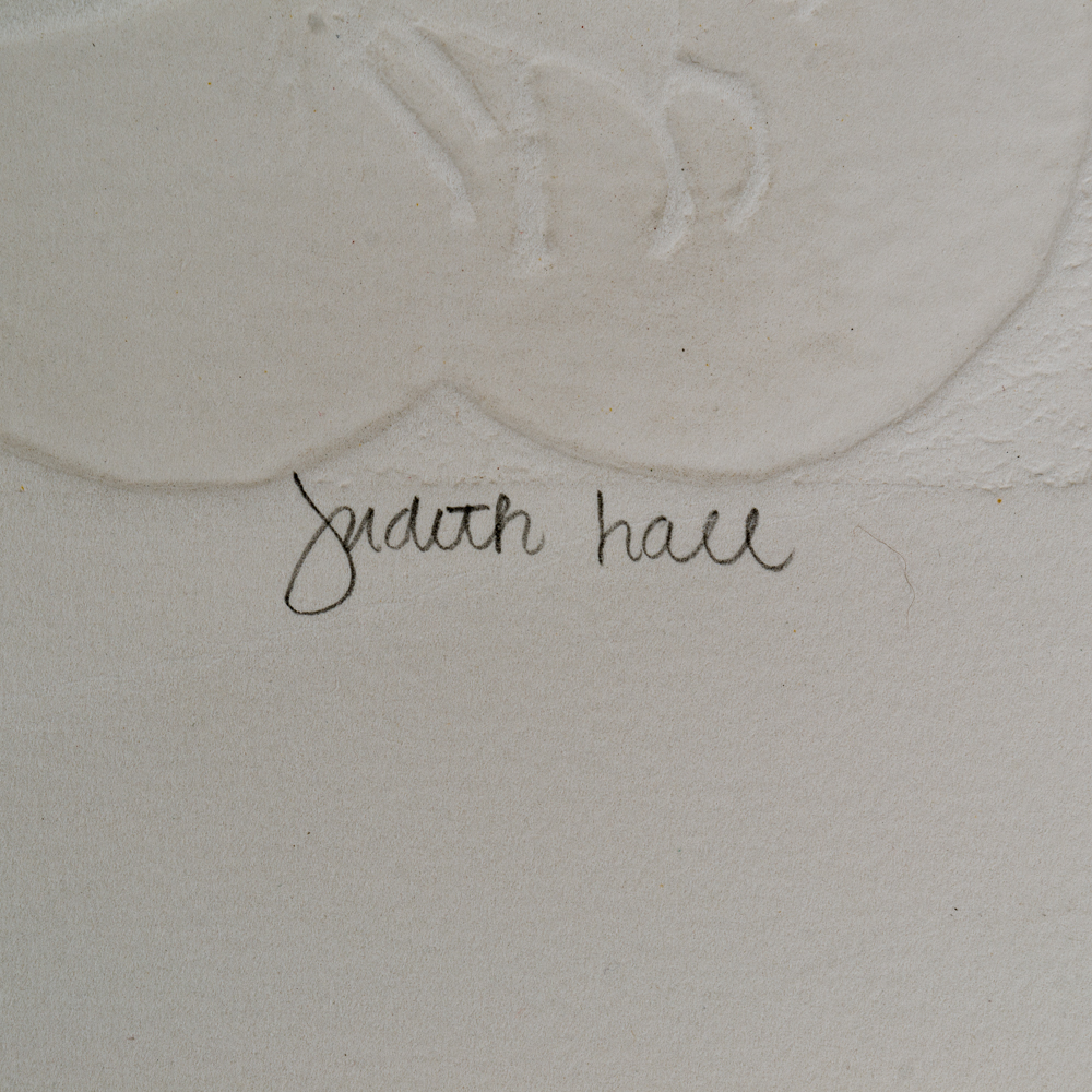 Judith Hall Signed Limited Edition Hand-Colored Artist Proof Etching "Carousel"