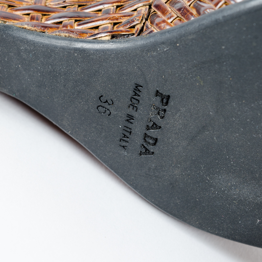 Pair of Prada Wedge Heels