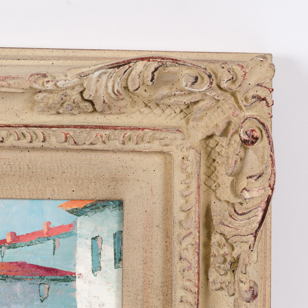 C. Loft Oil Painting on Canvas