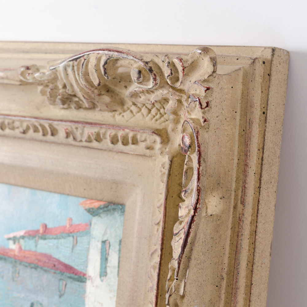 C. Loft Oil Painting on Canvas