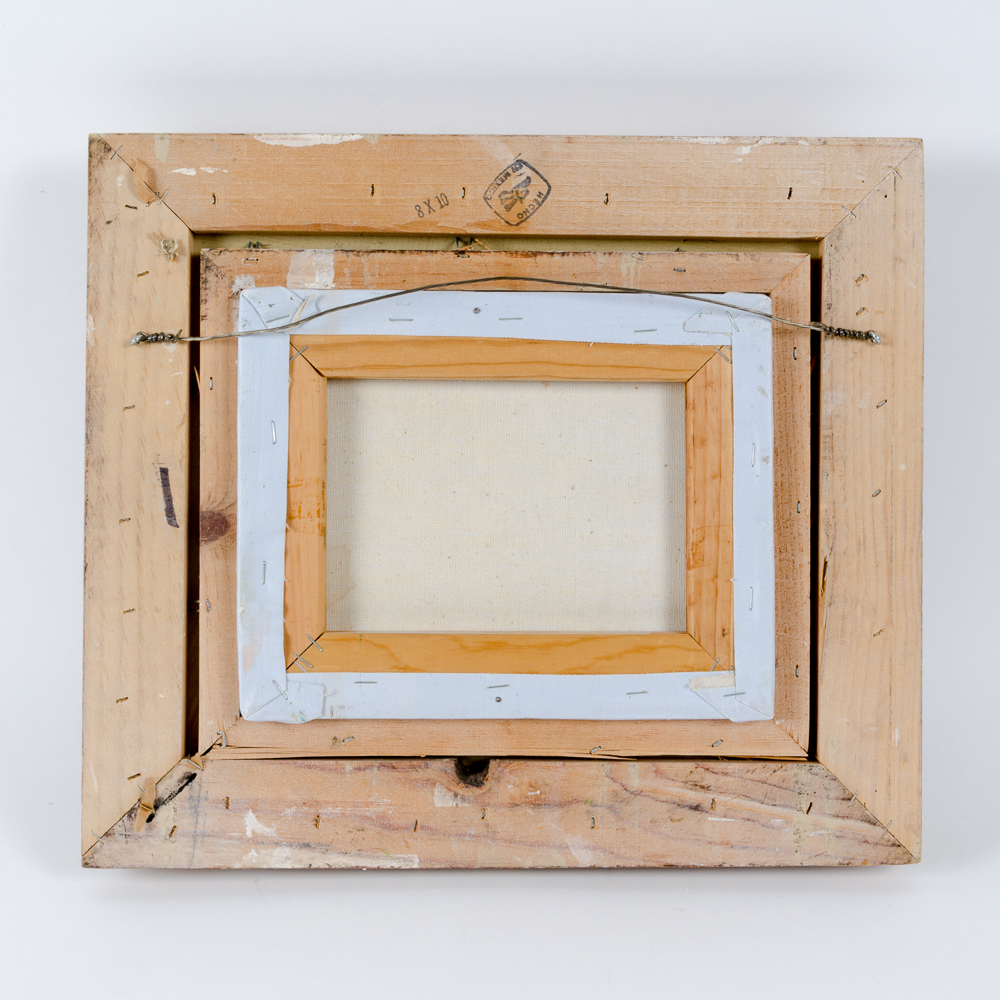 C. Loft Oil Painting on Canvas