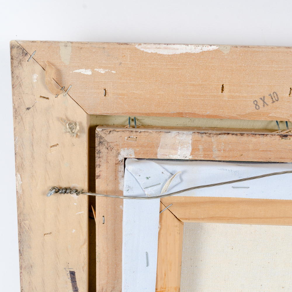 C. Loft Oil Painting on Canvas