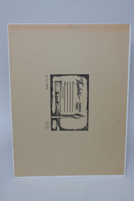 Helen C. Eldredge Oil Painting on Panel of Cowboy