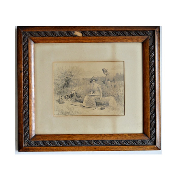 Victorian Era Lithograph