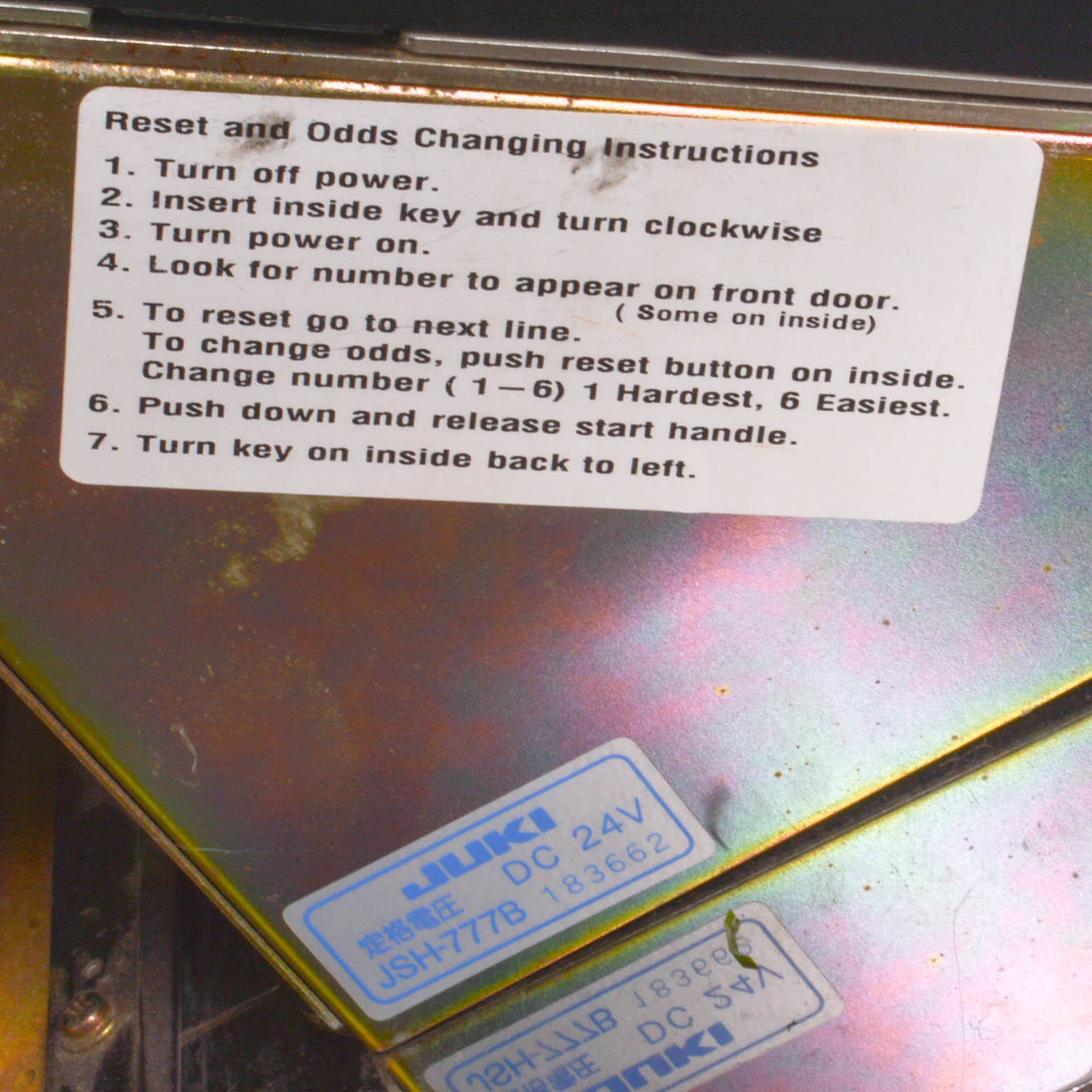 Japanese Token Slot Machine