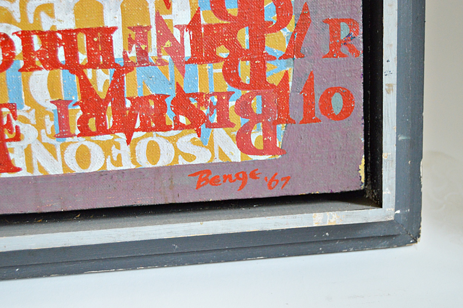 Original Signed Oil on Canvas by Boyce Benge