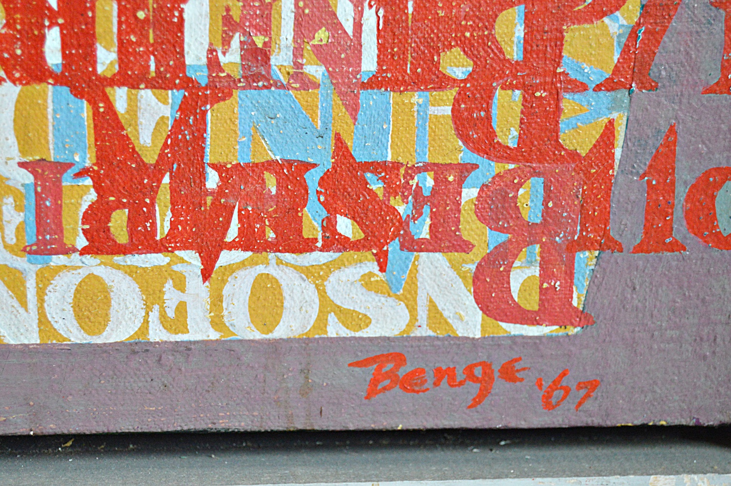 Original Signed Oil on Canvas by Boyce Benge