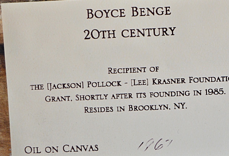 Original Signed Oil on Canvas by Boyce Benge