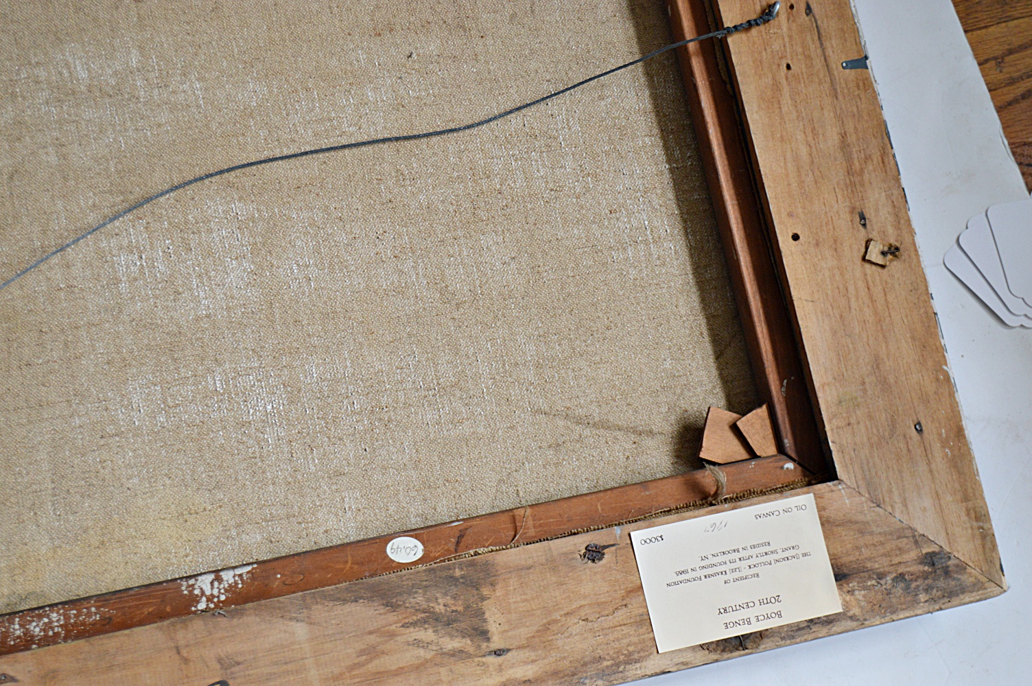 Original Signed Oil on Canvas by Boyce Benge