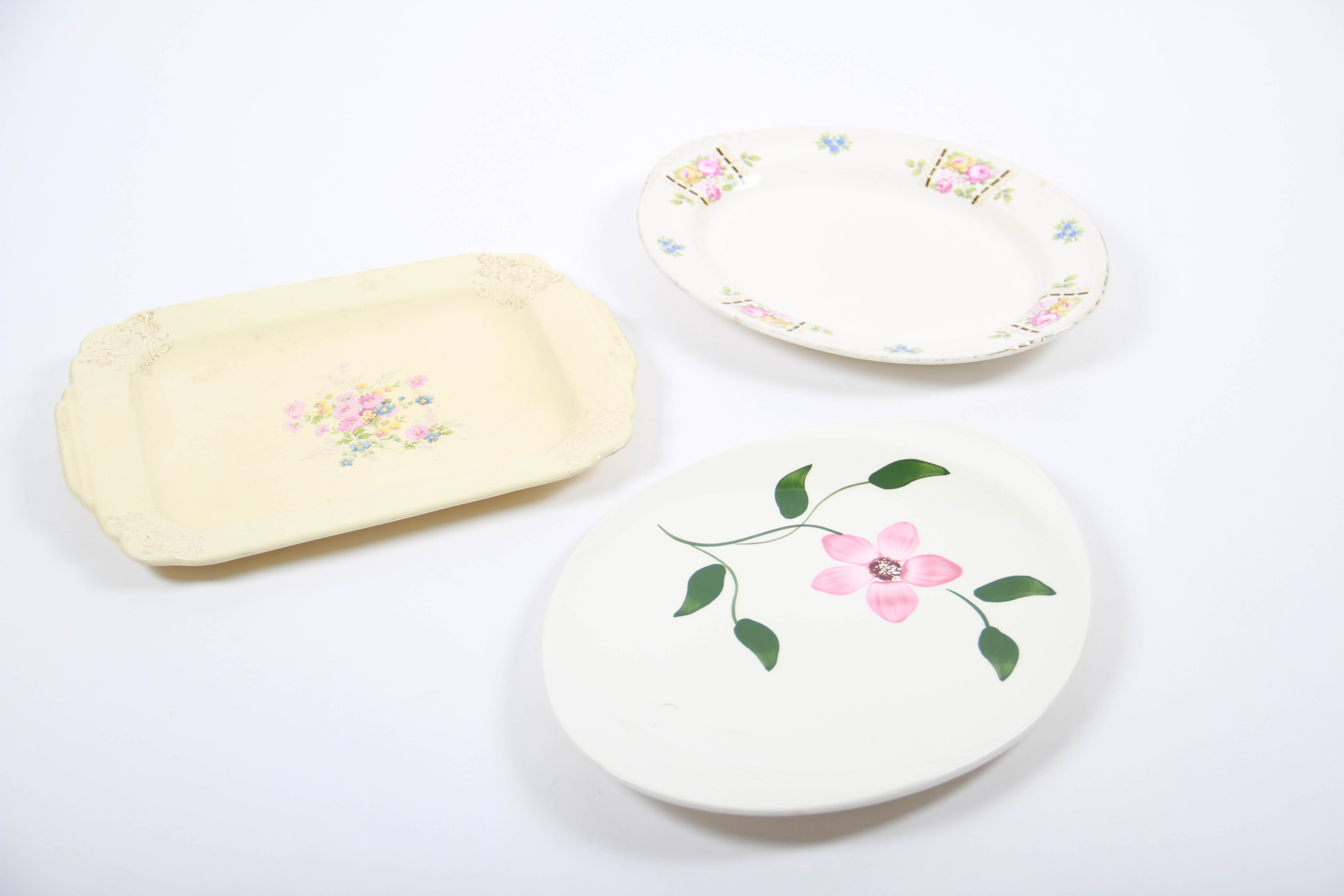 Assortment of Vintage Glazed Ceramics