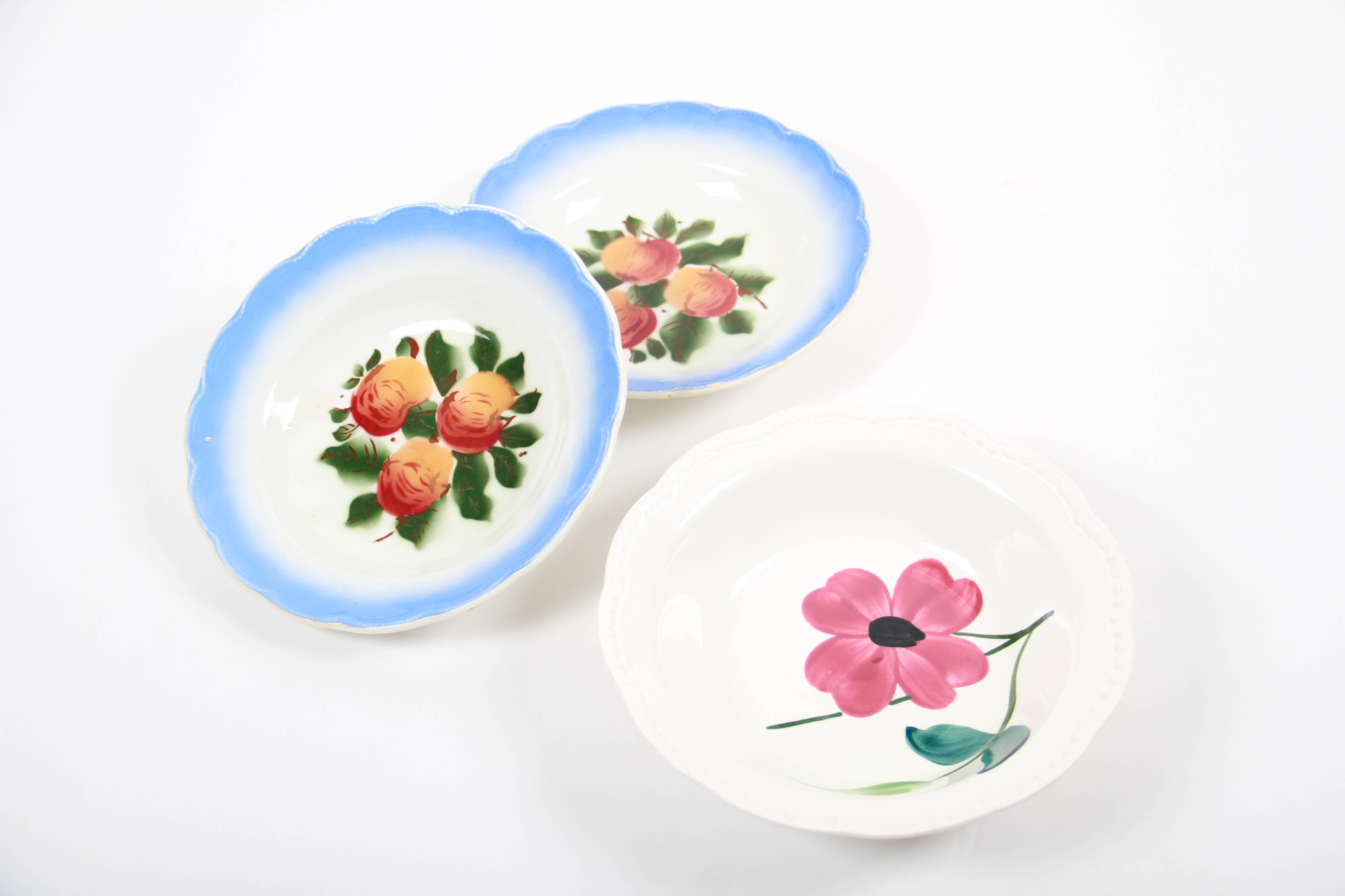 Assortment of Vintage Glazed Ceramics