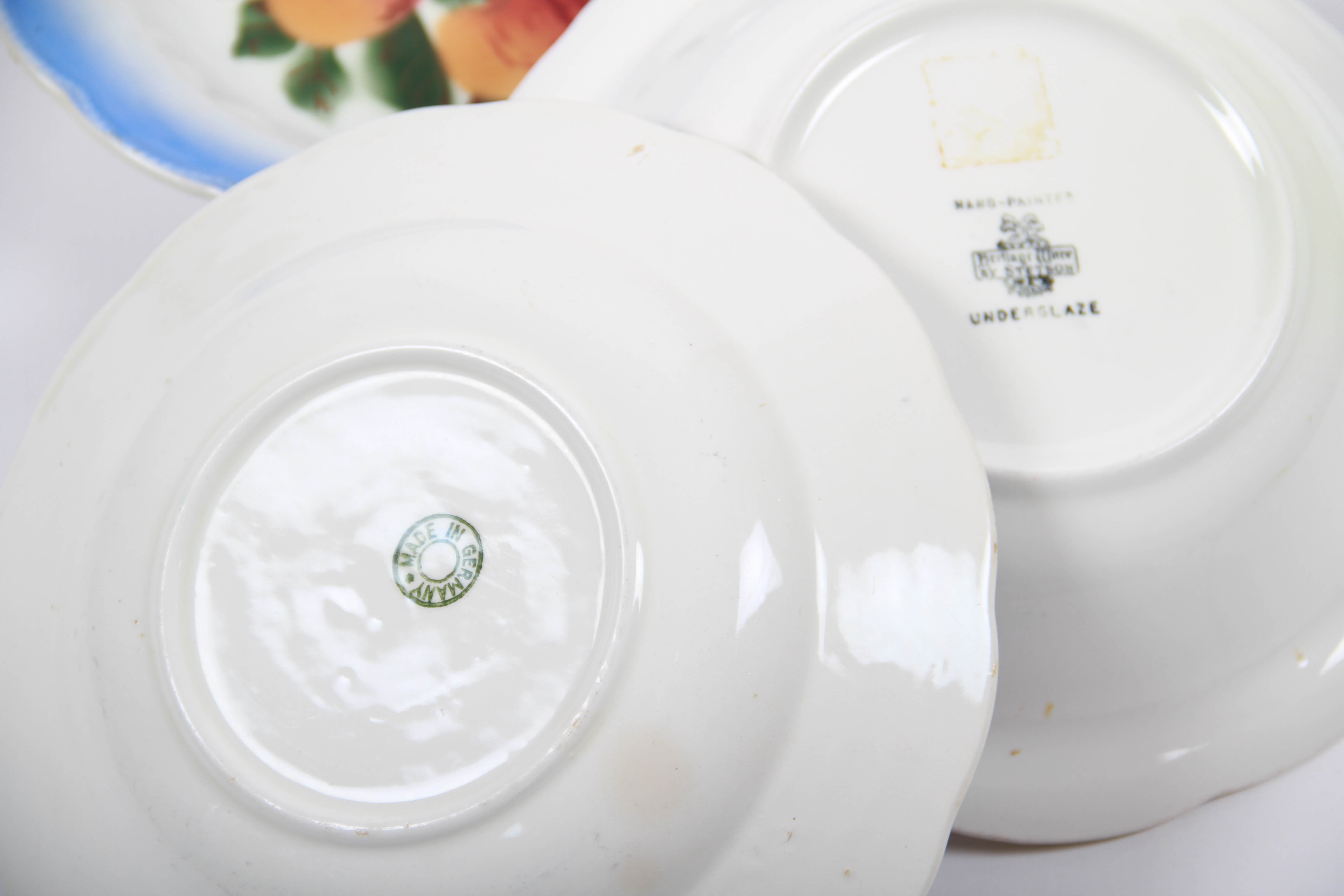 Assortment of Vintage Glazed Ceramics