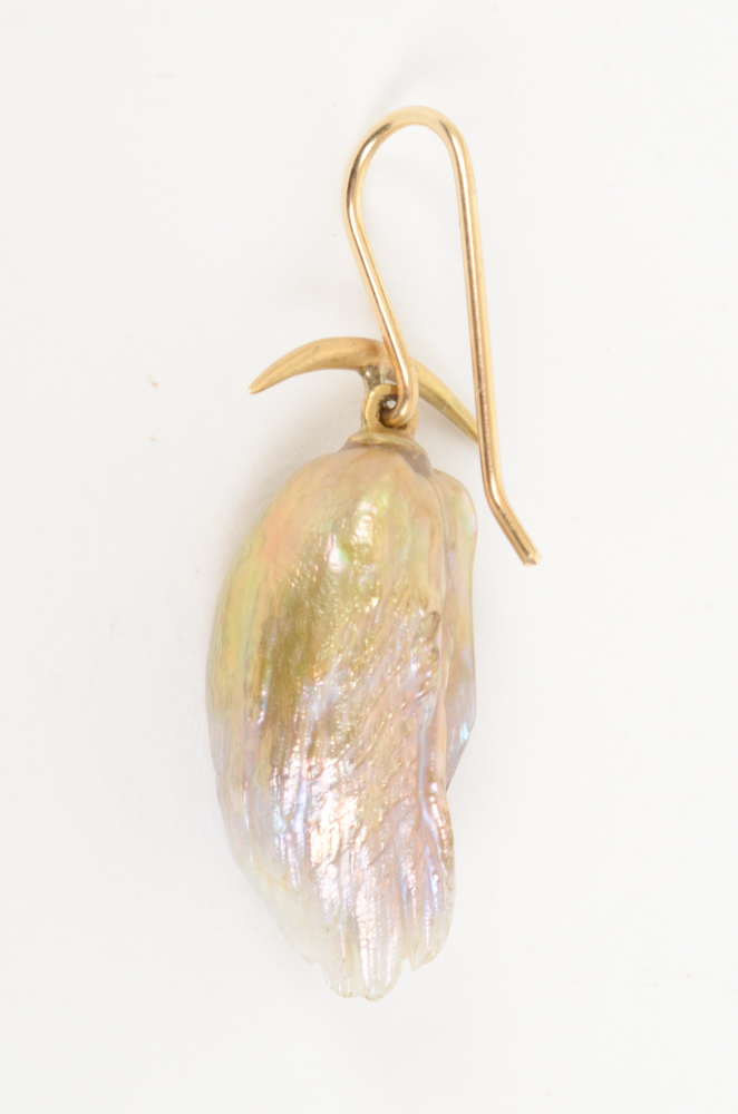 Gabriella Kiss Freshwater Baroque Pearl Earrings