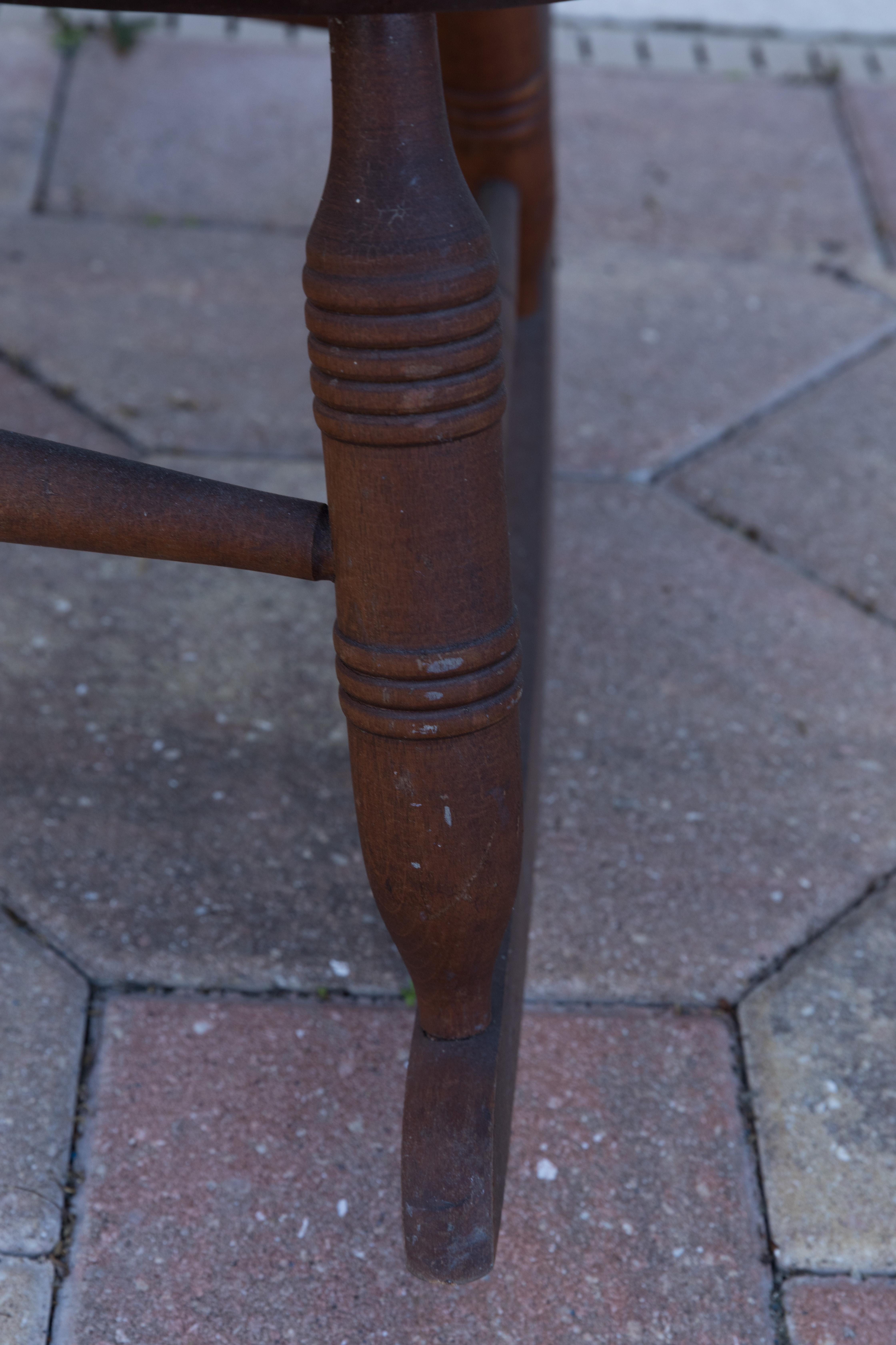 Vintage Spindle Back Rocking Chair