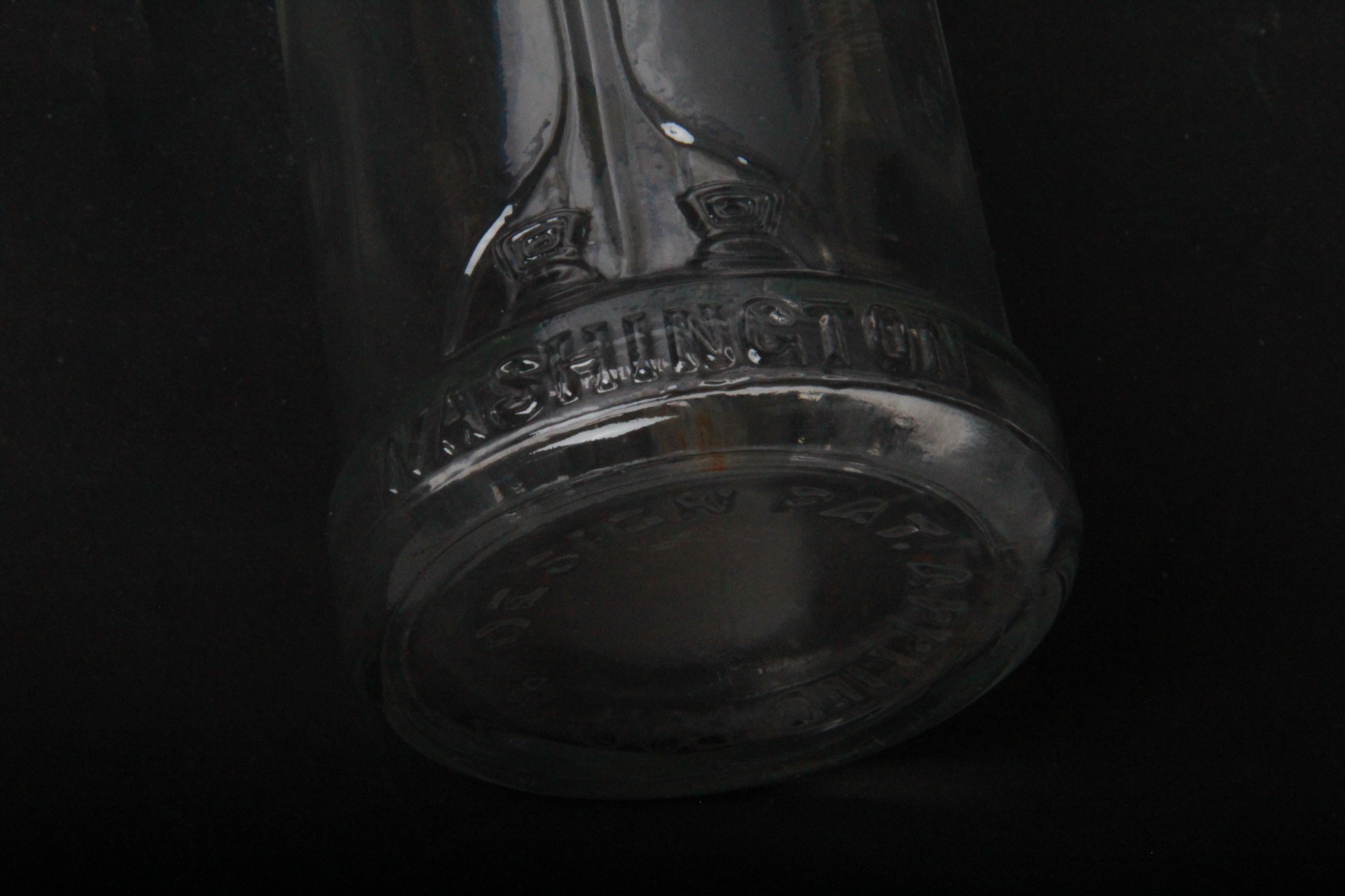 Pair of Vintage Glass Figural Pieces