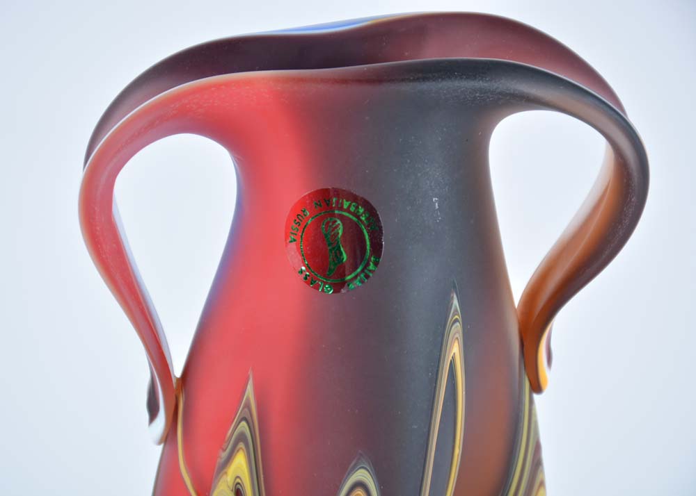 Baijan Glass Vase by Essie Zareh