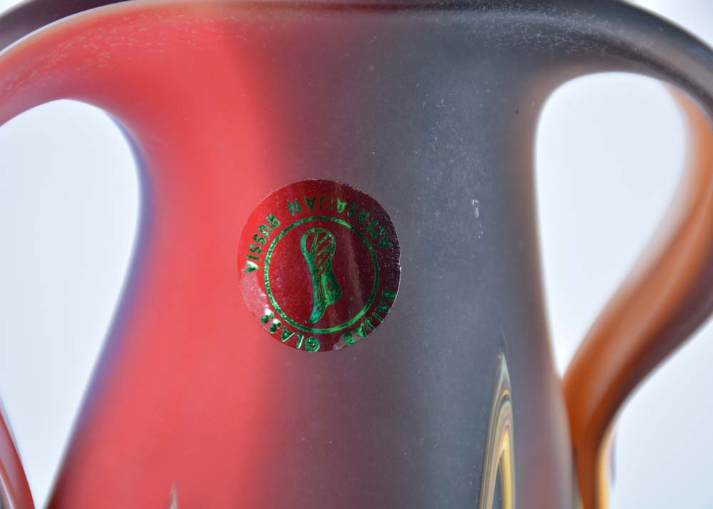 Baijan Glass Vase by Essie Zareh