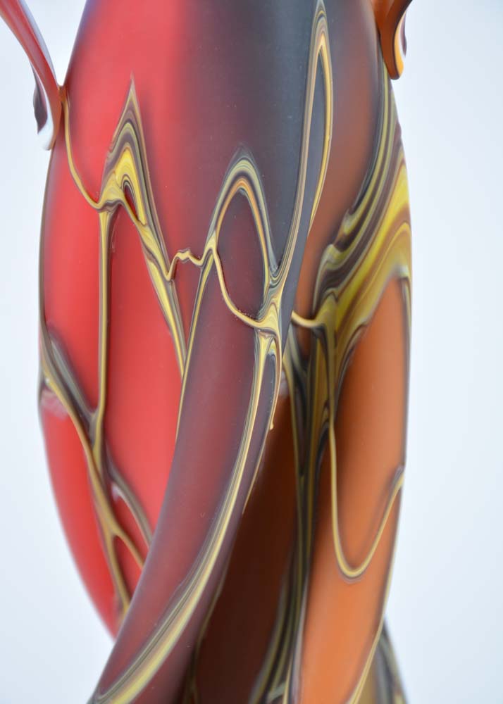 Baijan Glass Vase by Essie Zareh