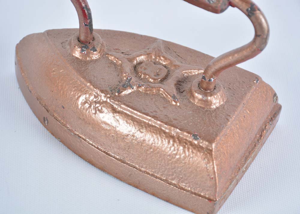 Painted Cast Iron Sad Irons