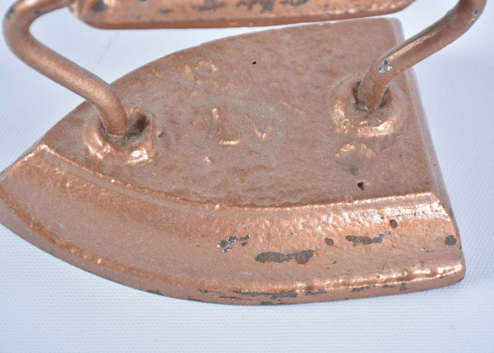 Painted Cast Iron Sad Irons