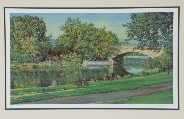 Wayne Meineke Signed Limited Edition Offset Lithograph