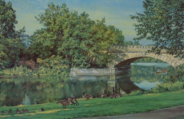 Wayne Meineke Signed Limited Edition Offset Lithograph